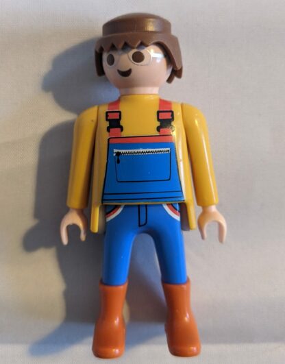 Mechaniker von Playmobil mit Brille und Latzhose