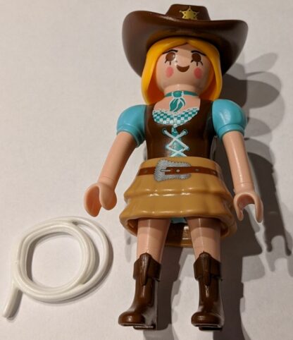 Playmobilfigur Cowgirl Sheriff 9333