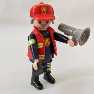 Chef der Feuerwehr Playmobilfigur