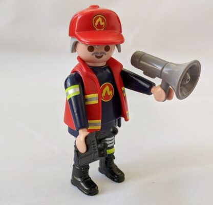 Chef der Feuerwehr Playmobilfigur
