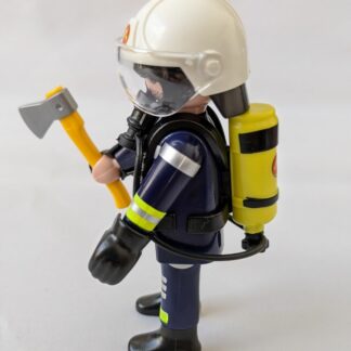 Feuerwehrmann Playmobilfigur Atmemmaske