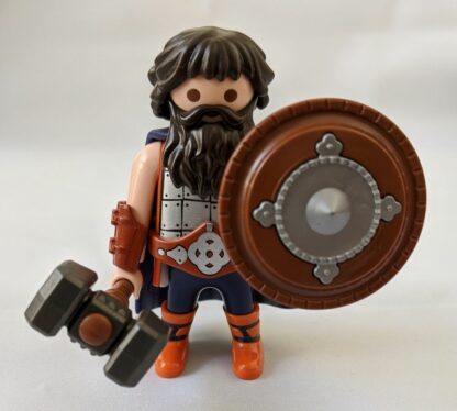 Zwergenkrieger Playmobilfigur Kriegshammer