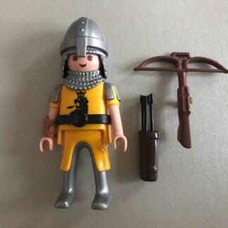 Gelber Löwenritter - Playmobilritter - Armbrust