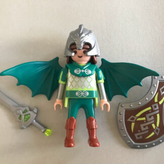 Grüner Drachenritter - Playmobil - Anführer