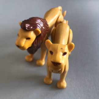 Playmobil Tiere - Löwenpaar - Löwe - Löwin - gebrauchter Zustand - Verkauf wie abgebildet