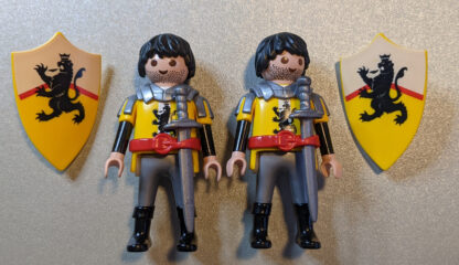 Playmobil Ritter Löwenritter gelb