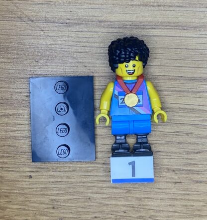 Sprinter | Series 25 | Lego Minifigur | Stand | 1. Platz |